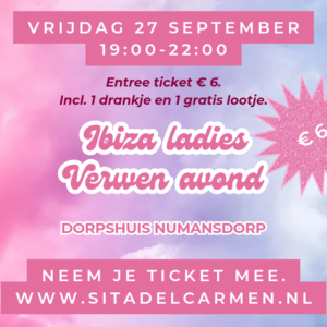 Ibiza Ladies avond Entree ticket korting € 6